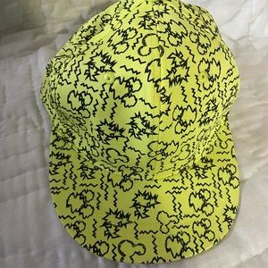 Vintage Walt Disney exclusive vintage osfm adult neon yellow